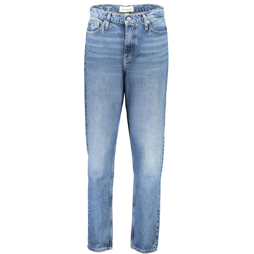 Calvin Klein Blaue Baumwolle Damenjeans