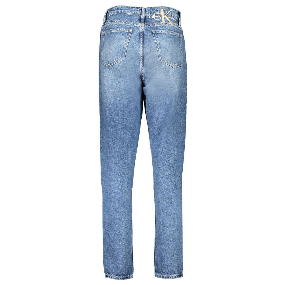 Calvin Klein Blaue Baumwolle Damenjeans