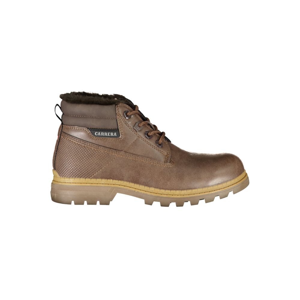 Carrera Brauner Polyester Damenstiefel
