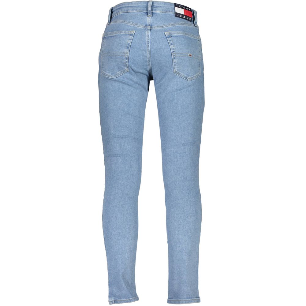 Tommy Hilfiger Hellblaue Baumwolle Herren Slim Tapered Jean