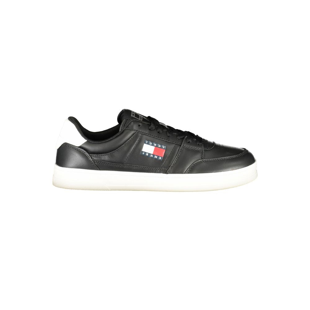 Tommy Hilfiger Schwarzer Polyester-Sneaker
