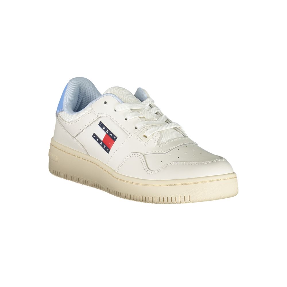 Tommy Hilfiger Weißer Polyester-Sneaker