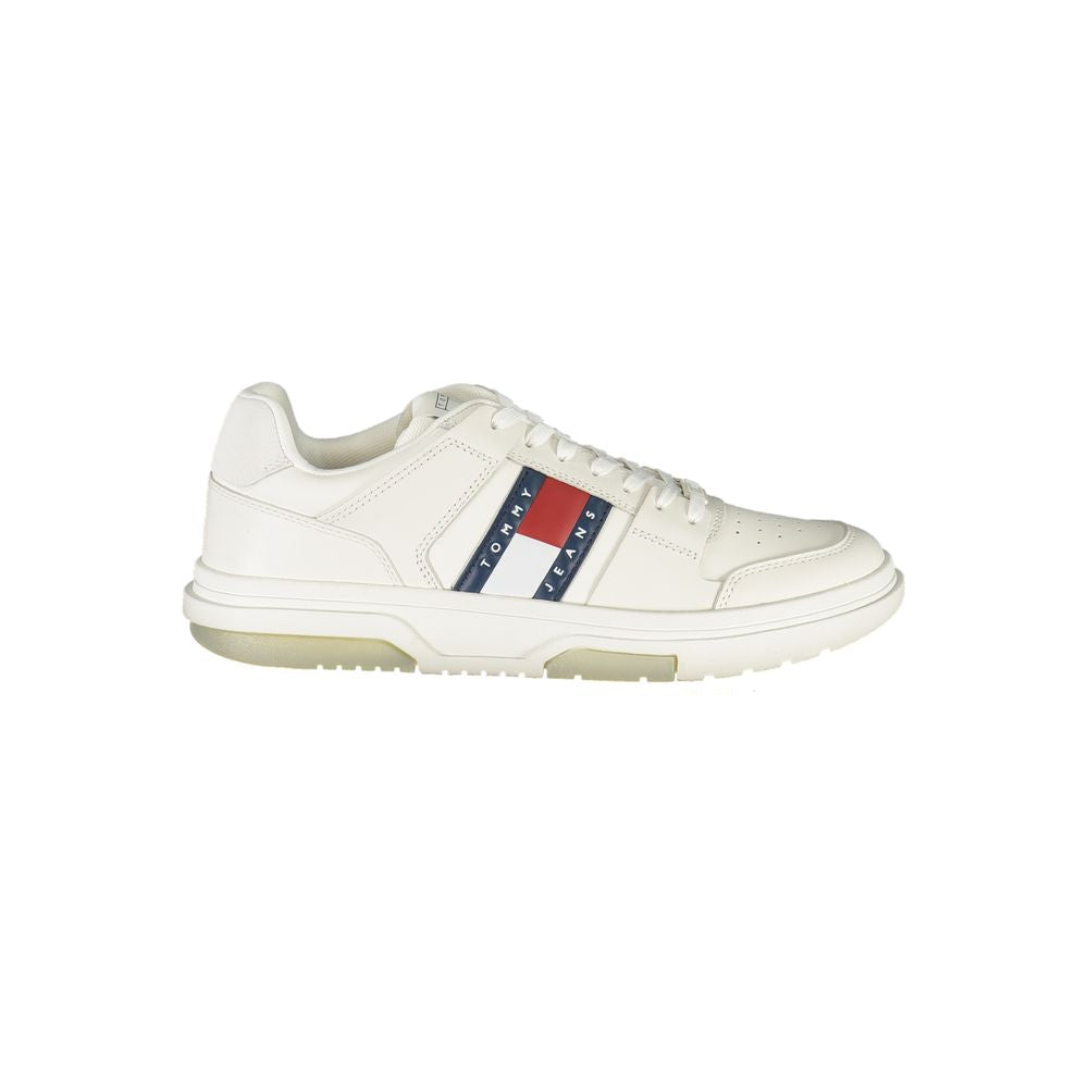 Tommy Hilfiger Weißer Polyester-Sneaker