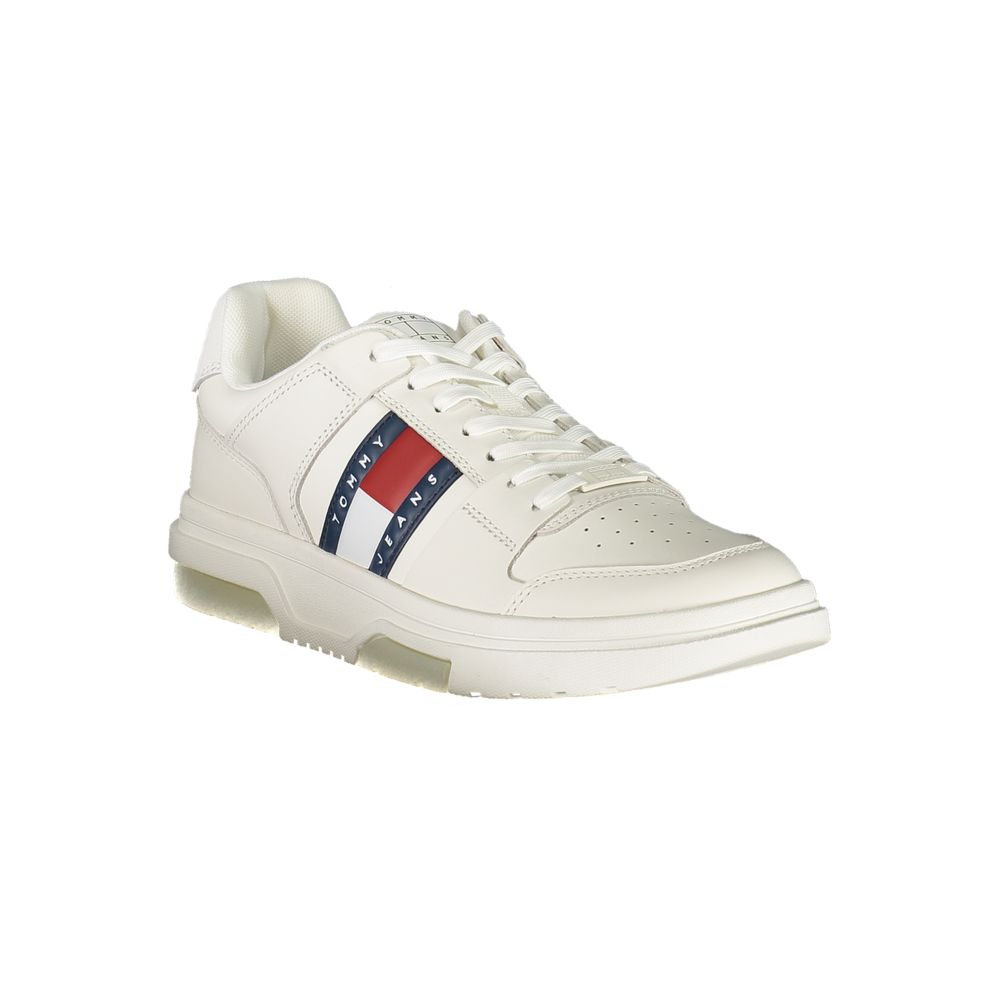 Tommy Hilfiger Weißer Polyester-Sneaker
