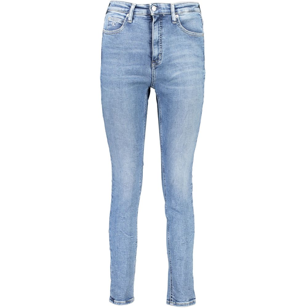 Calvin Klein Blaue Baumwoll-Jeans aus Denim