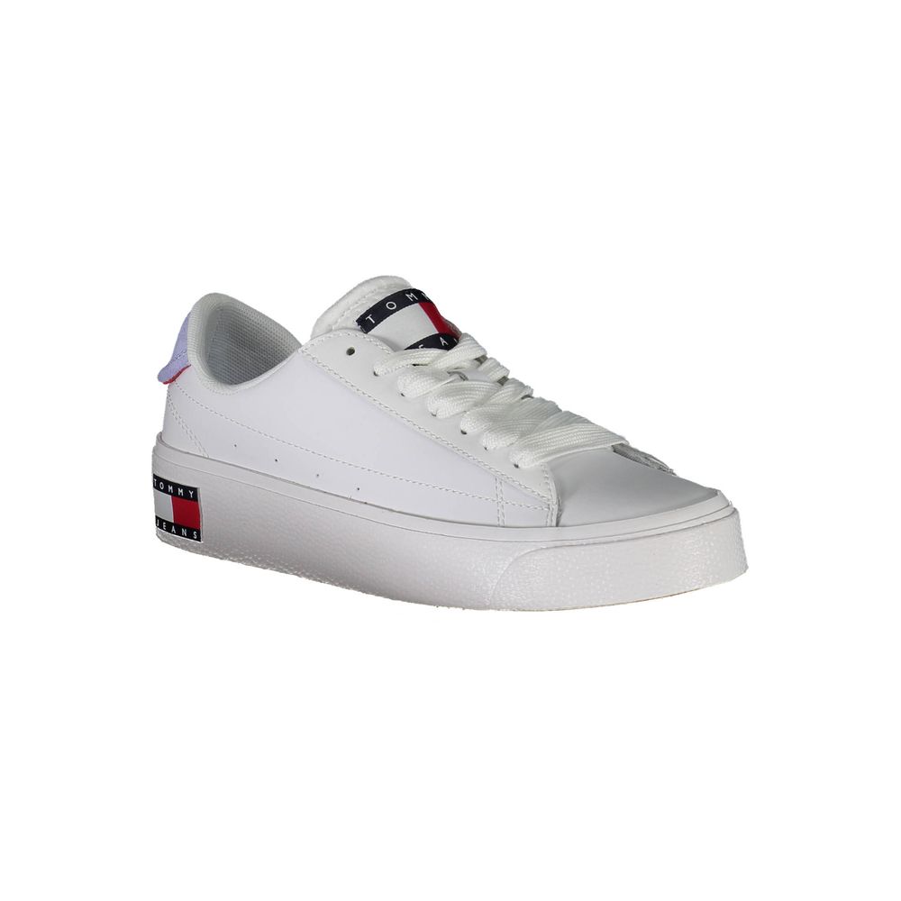 Tommy Hilfiger Weißer Polyester-Sneaker