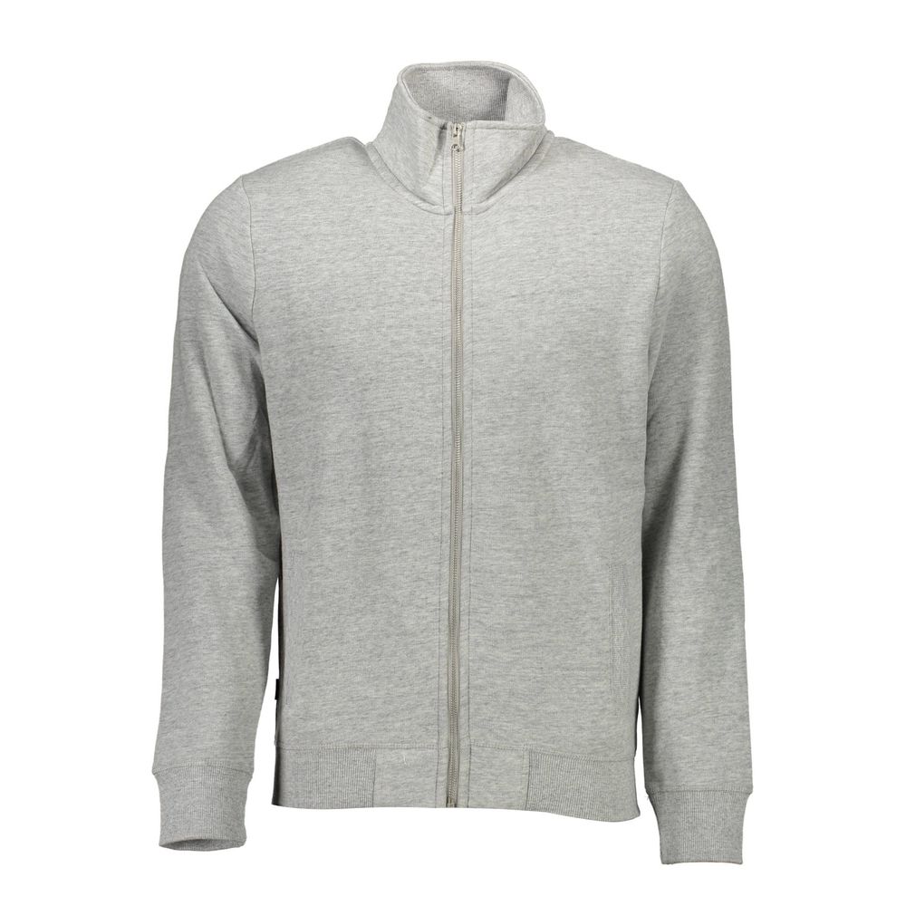 Superdry Graues Baumwoll-Sweatshirt