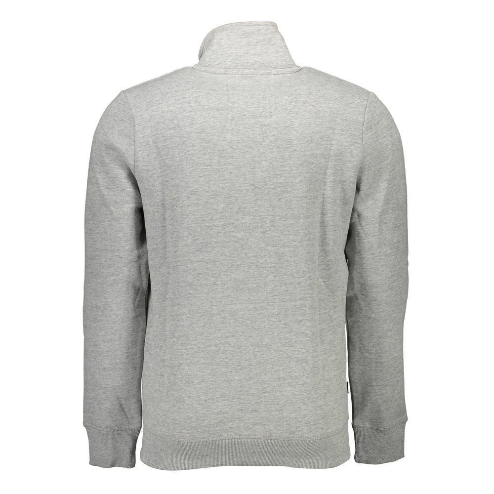 Superdry Graues Baumwoll-Sweatshirt