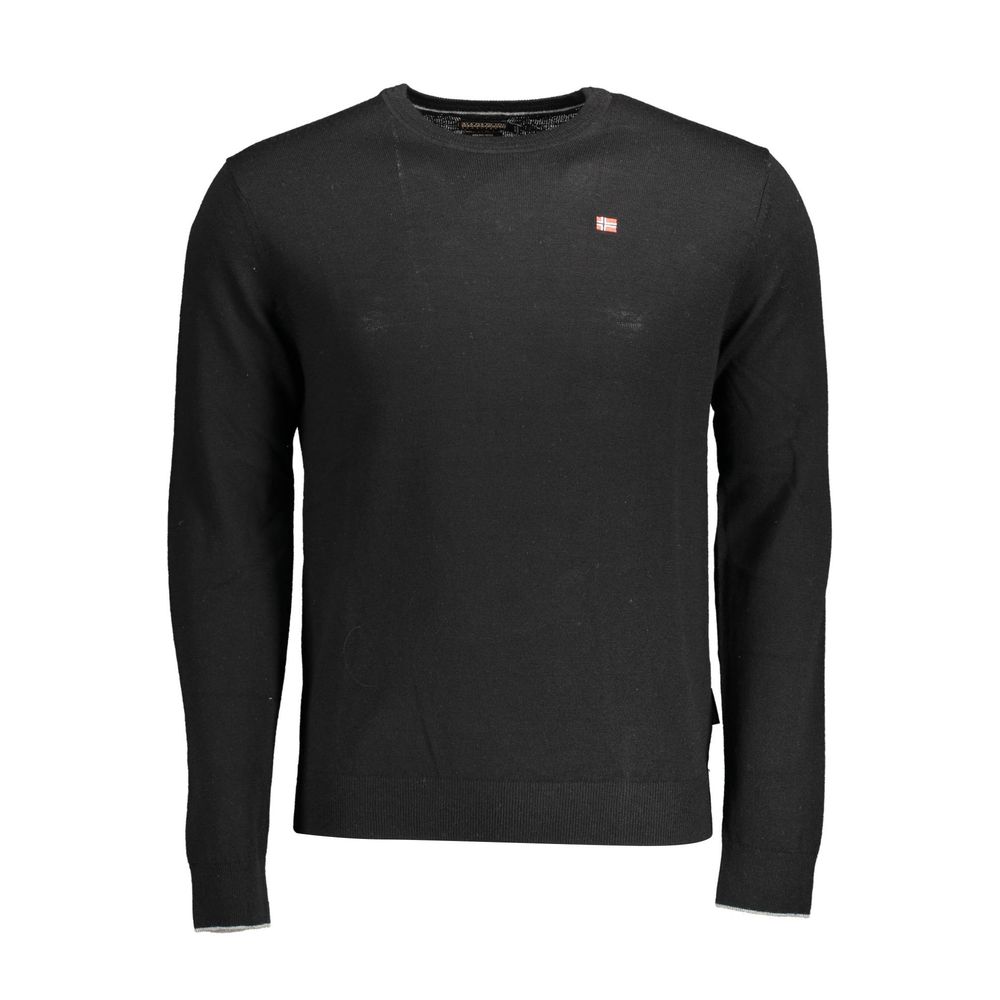 Napapijri Schwarzer Wollpullover