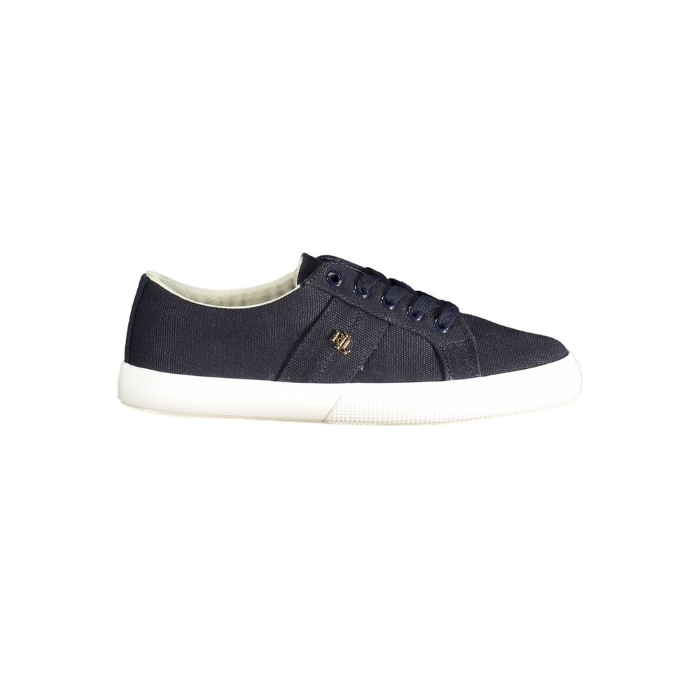 Ralph Lauren Blauer Baumwoll-Sneaker