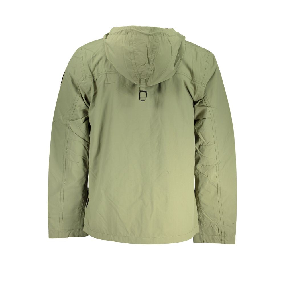 Napapijri Grüne Polyester Männer Jacke
