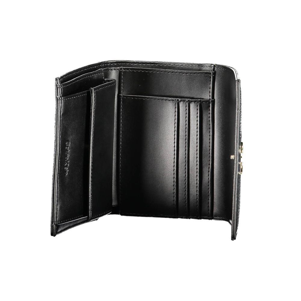 Calvin Klein Schwarze Polyethylen-Brieftasche