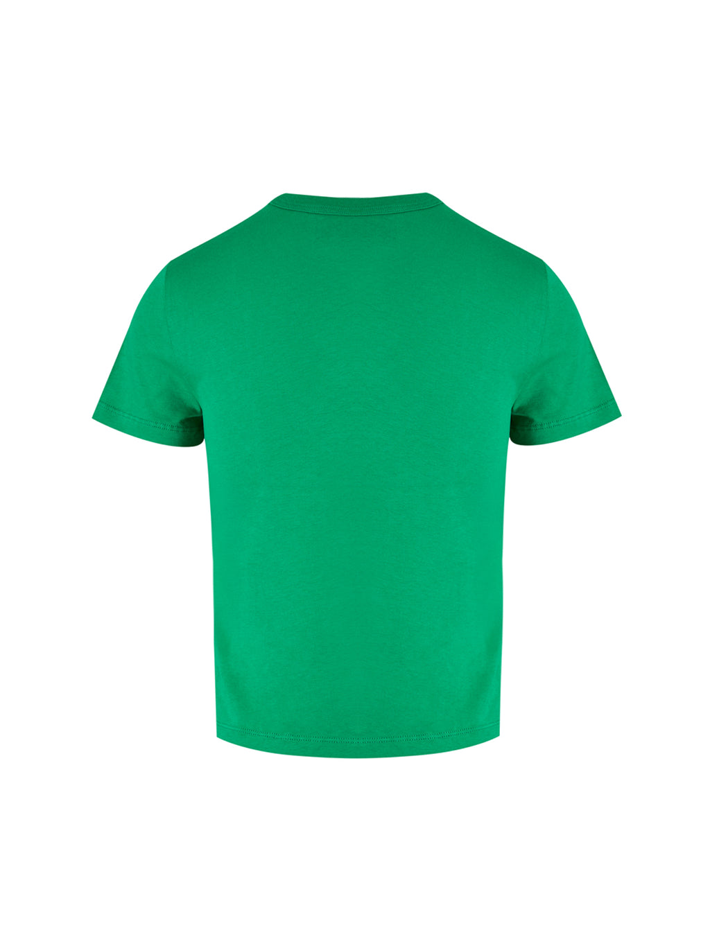 T-shirt Gucci vert à logo, en coton