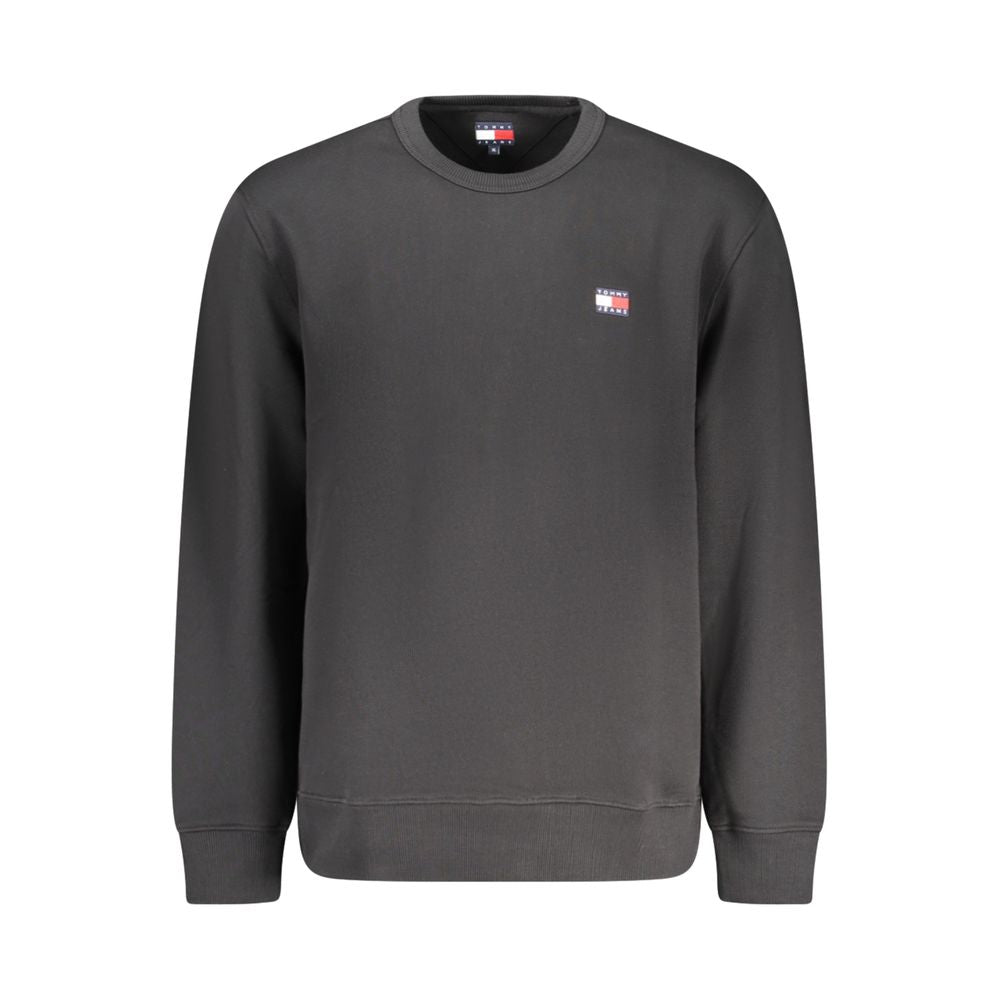 Tommy Hilfiger Baumwoll-Sweatshirt in Schwarz