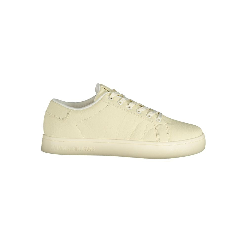 Calvin Klein Weißer Polyester-Sneaker