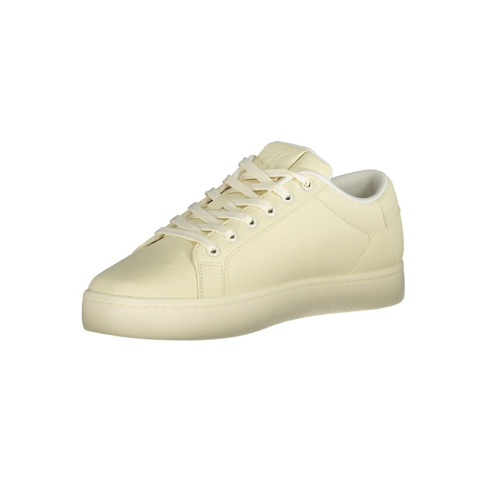 Calvin Klein Weißer Polyester-Sneaker