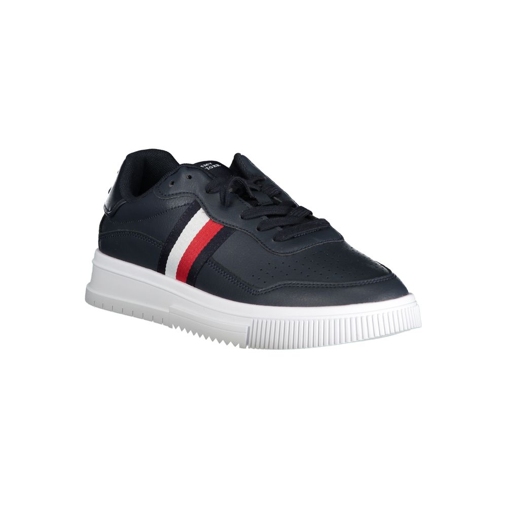 Baskets Tommy Hilfiger bleues en polyester