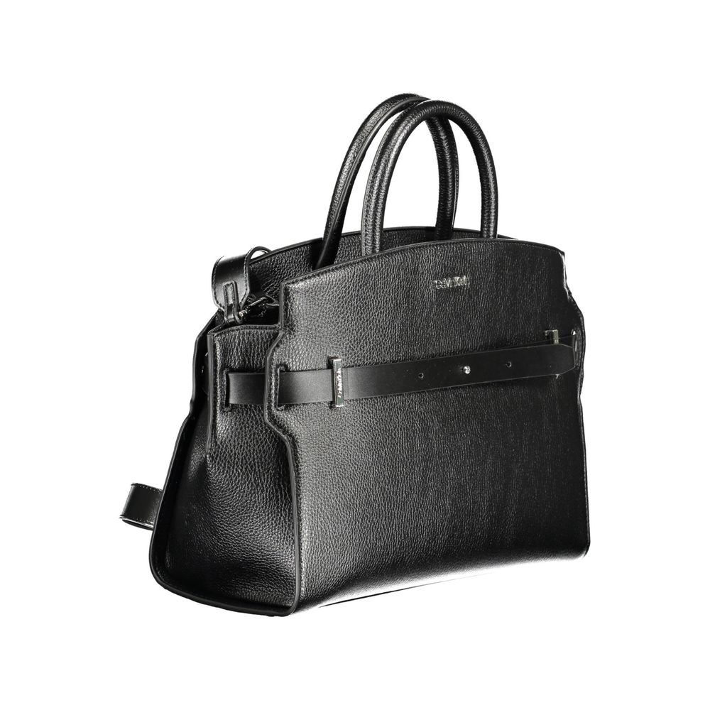 Sac à main Calvin Klein en polyéthylène noir