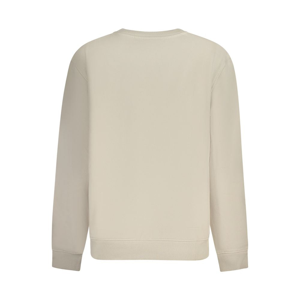 Calvin Klein Beiger Baumwoll-Sweatshirt