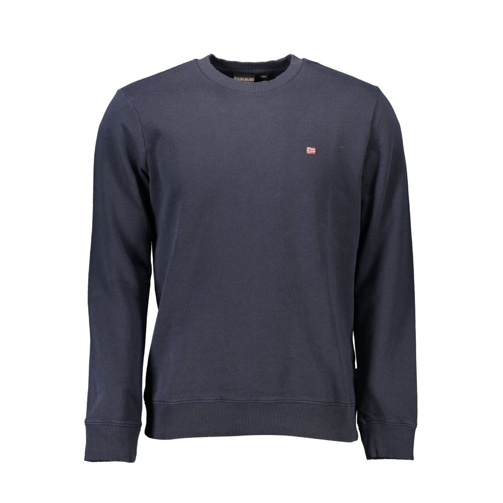 Napapijri Blauer Baumwoll-Sweatshirt