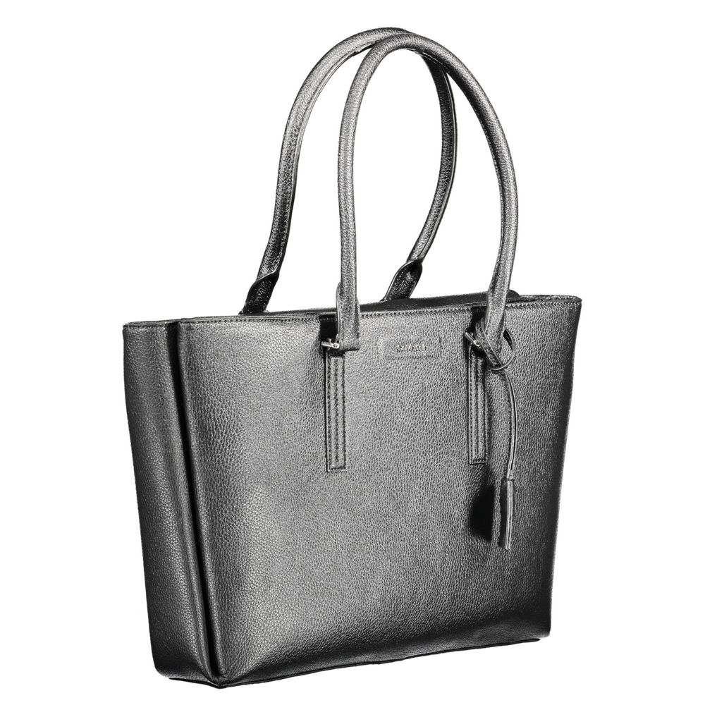 Calvin Klein Handtasche aus schwarzem Polyethylen