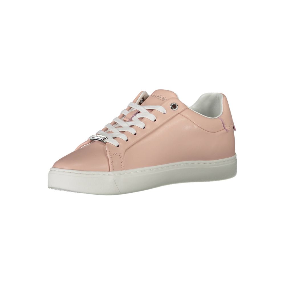 Calvin Klein Rosa Polyester-Sneaker