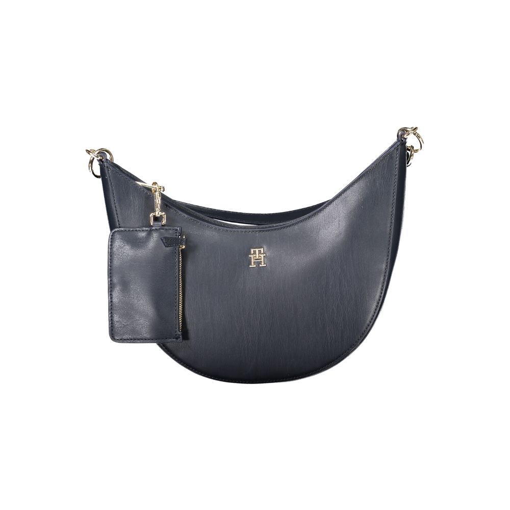 Tommy Hilfiger Handtasche aus blauem Polyethylen