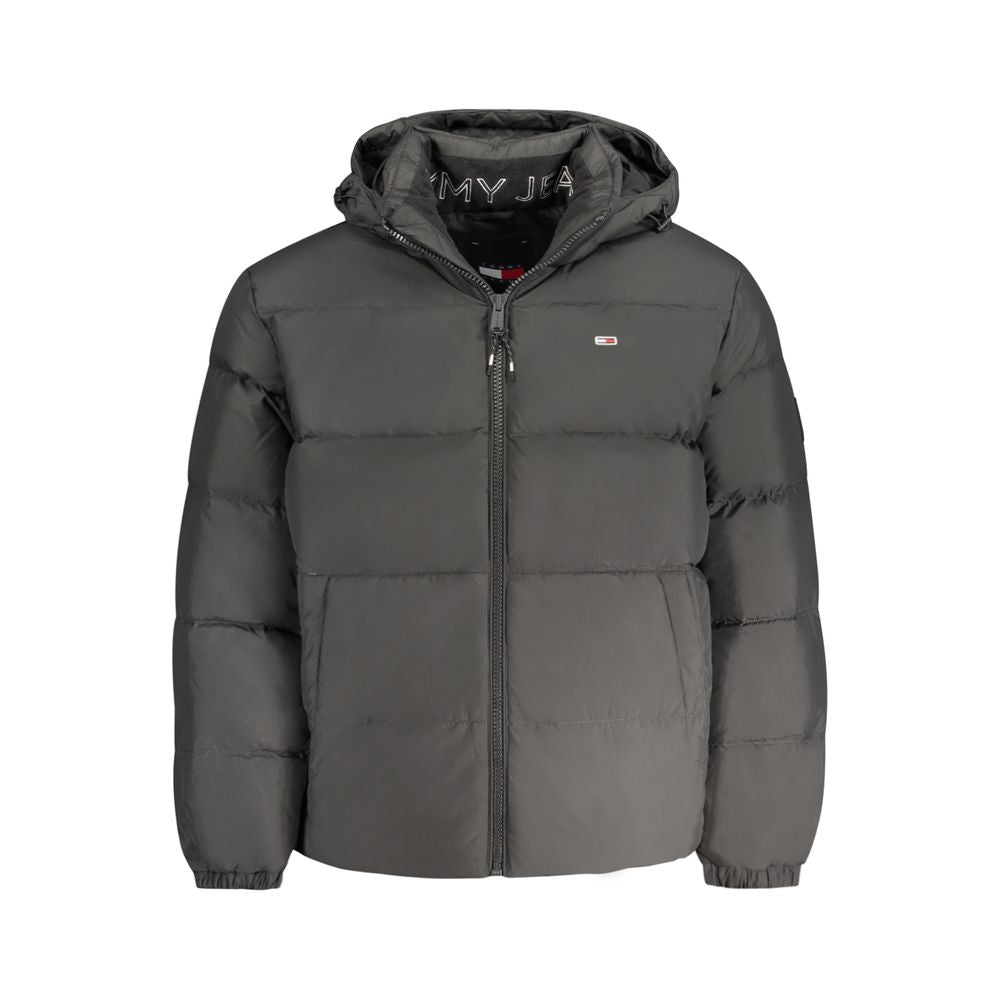 Tommy Hilfiger Schwarze Polyester-Jacken & Mantel