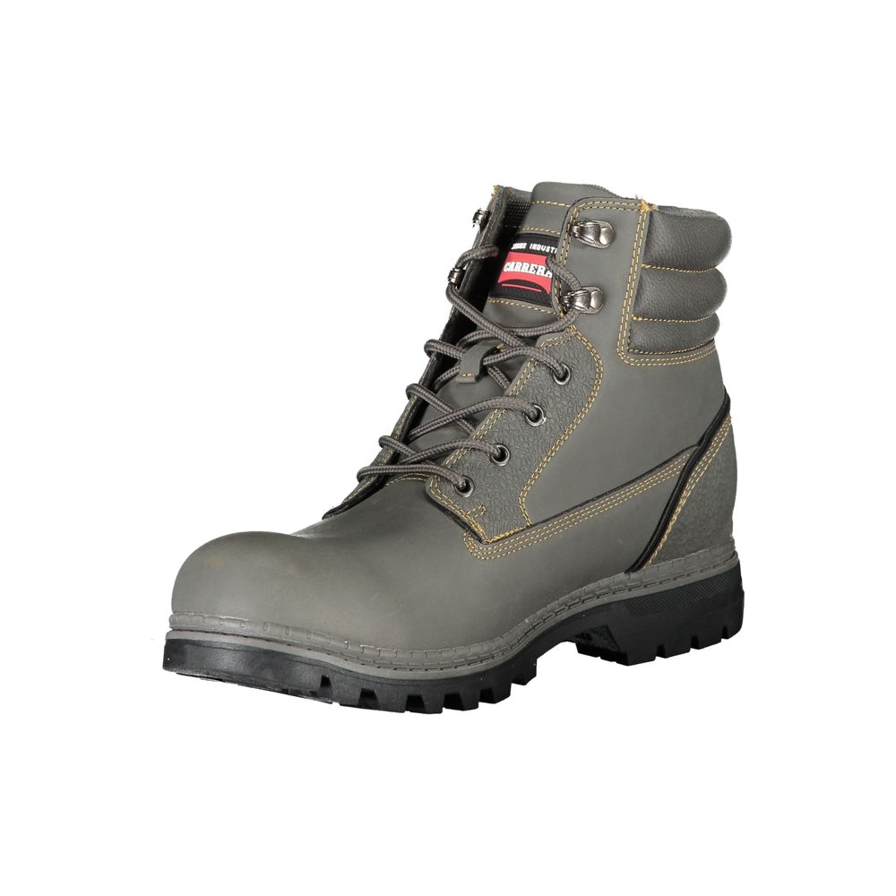 Carrera Grauer Polyester Herrenstiefel