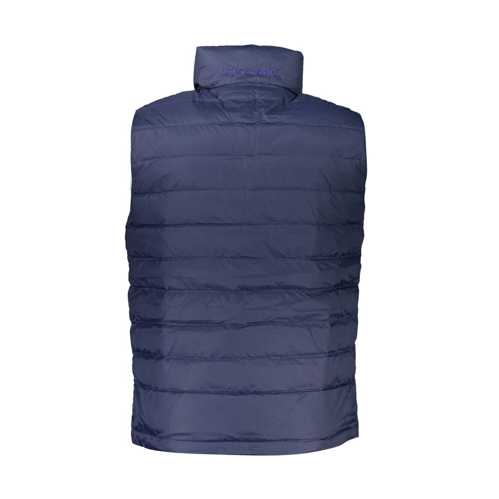 La Martina Blaue Polyamid-Herrenjacke