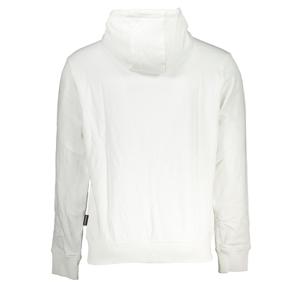 Napapijri Weißer Baumwollpullover für Männer