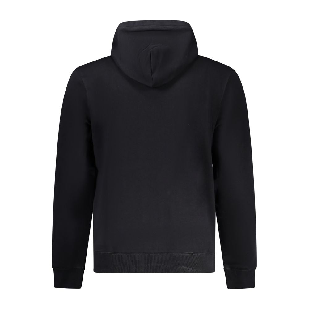 Napapijri Schwarzer Baumwollpullover für Männer