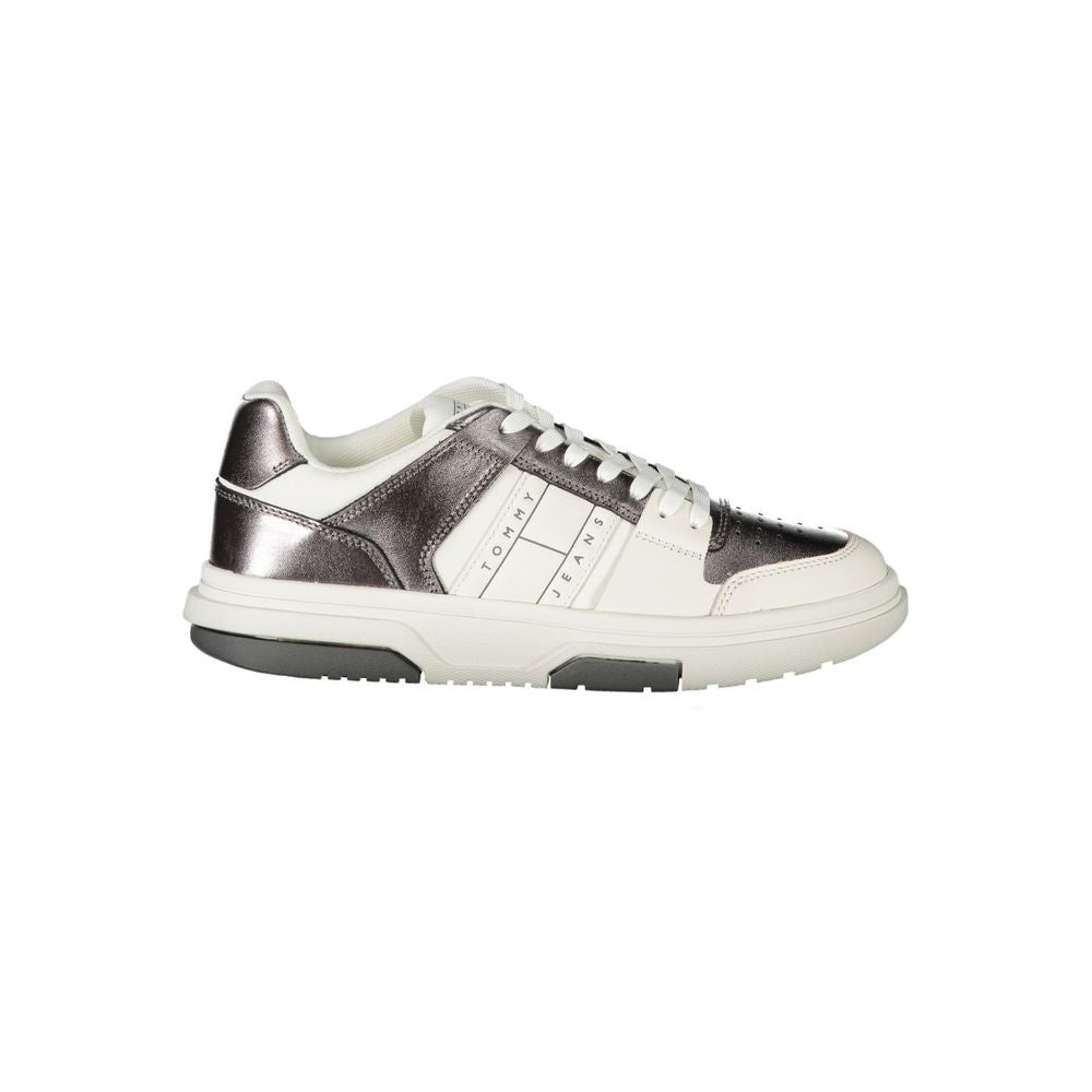 Tommy Hilfiger Weißes Polyethylen Damen Sneaker