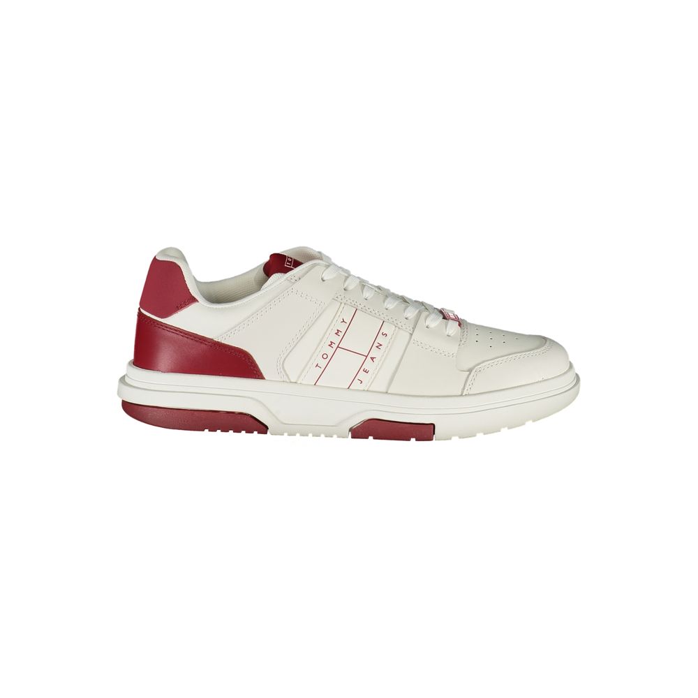 Tommy Hilfiger Sportlicher Sneaker aus Polyester in Rot