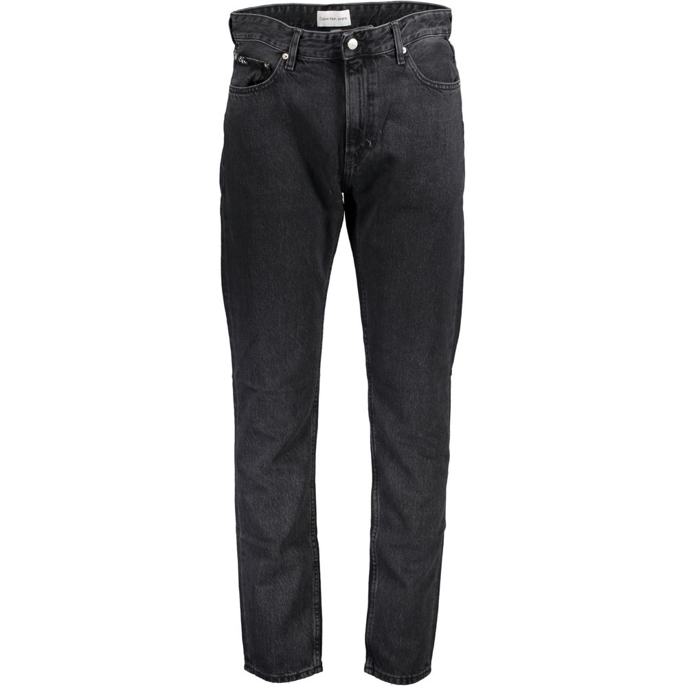 Calvin Klein Schwarz Baumwolle Männer Jeans