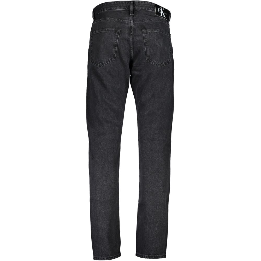 Calvin Klein Schwarz Baumwolle Männer Jeans