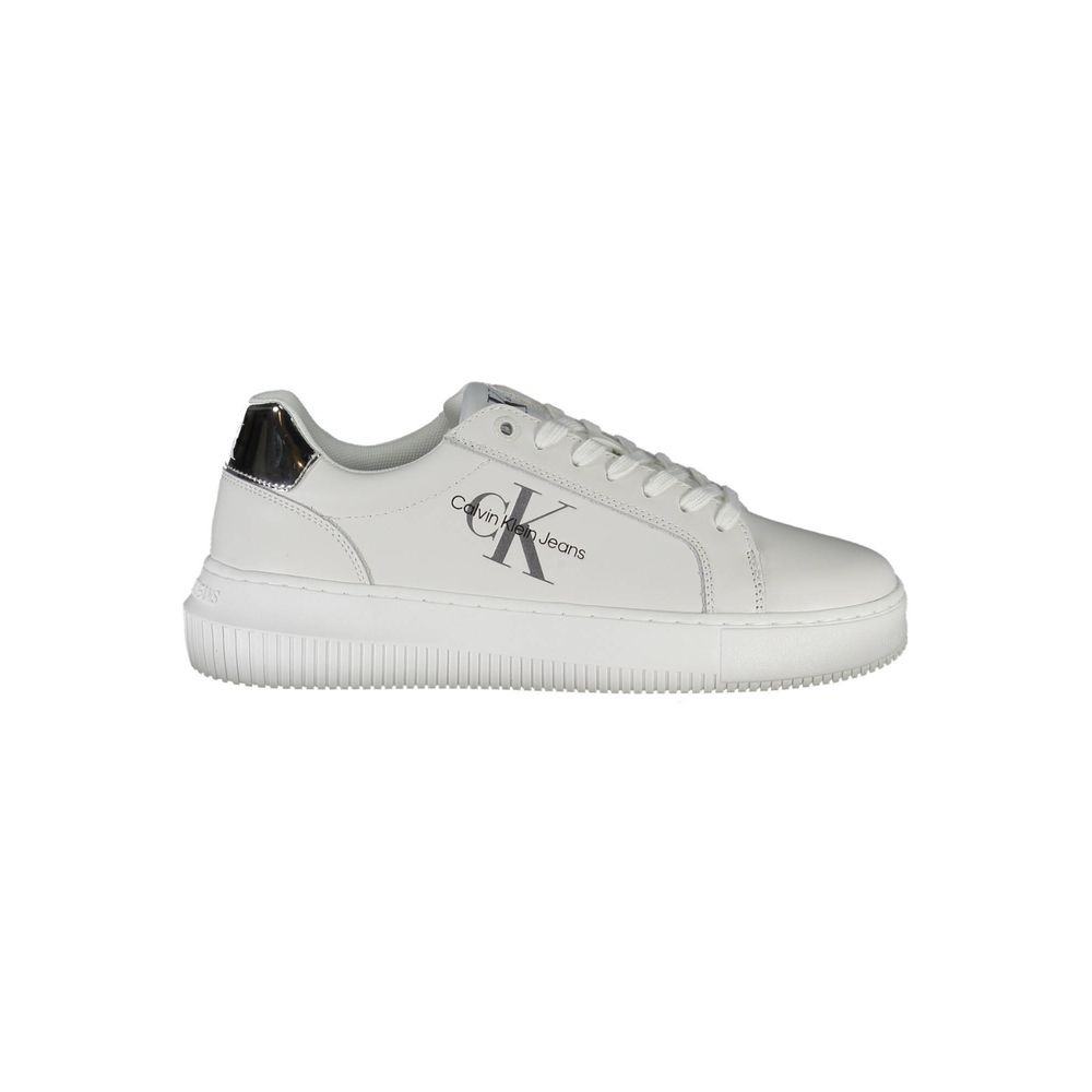 Baskets Calvin Klein en polyester blanc