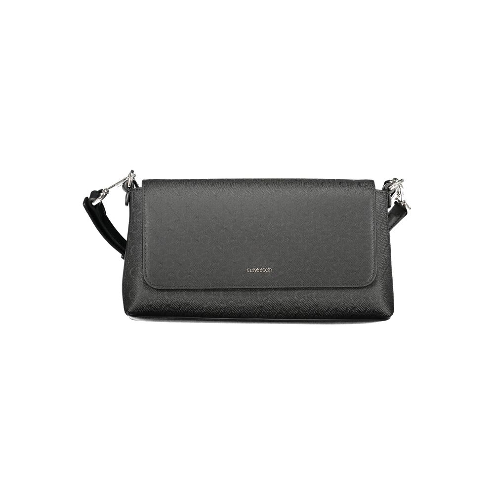 Calvin Klein Schwarze Polyester-Handtasche