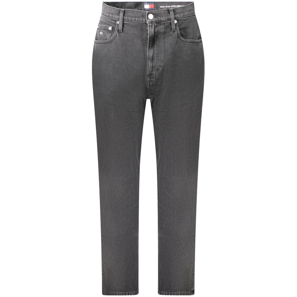 Tommy Hilfiger Schwarze Baumwoll-Jeans aus Denim
