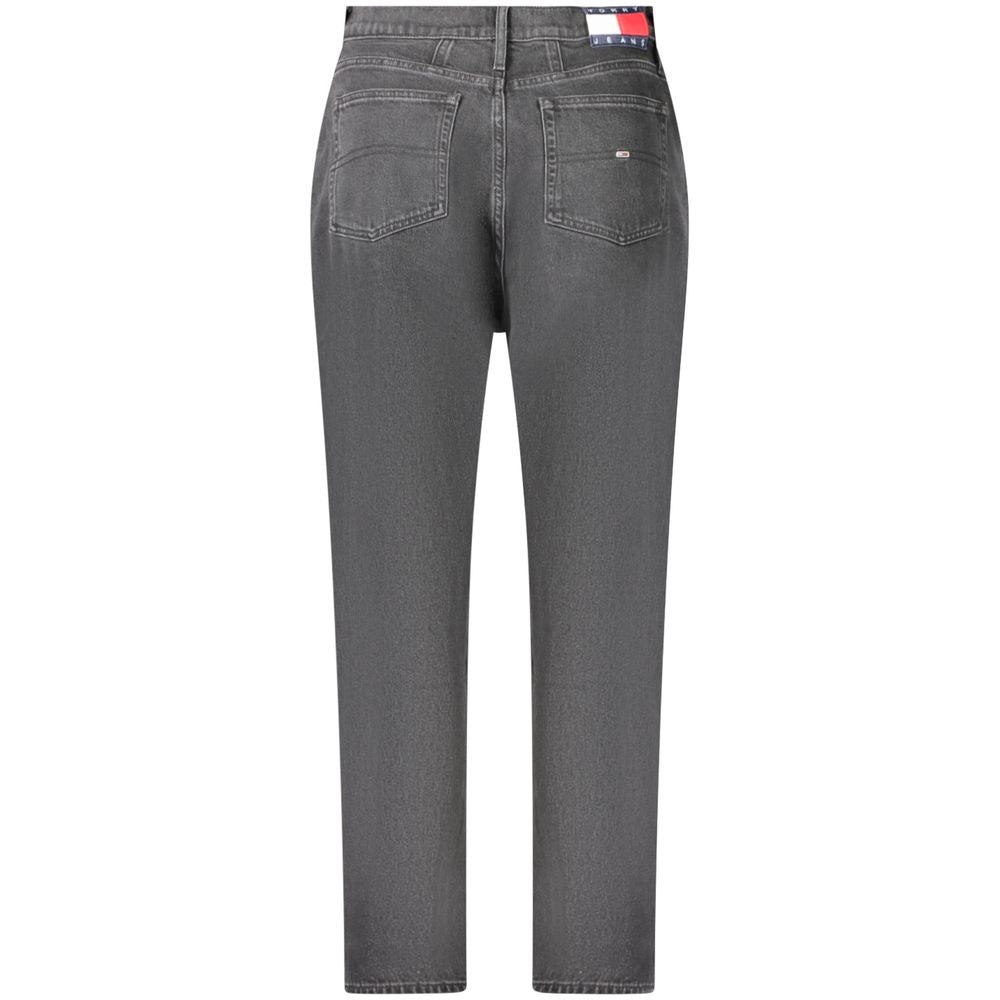 Tommy Hilfiger Schwarze Baumwoll-Jeans aus Denim