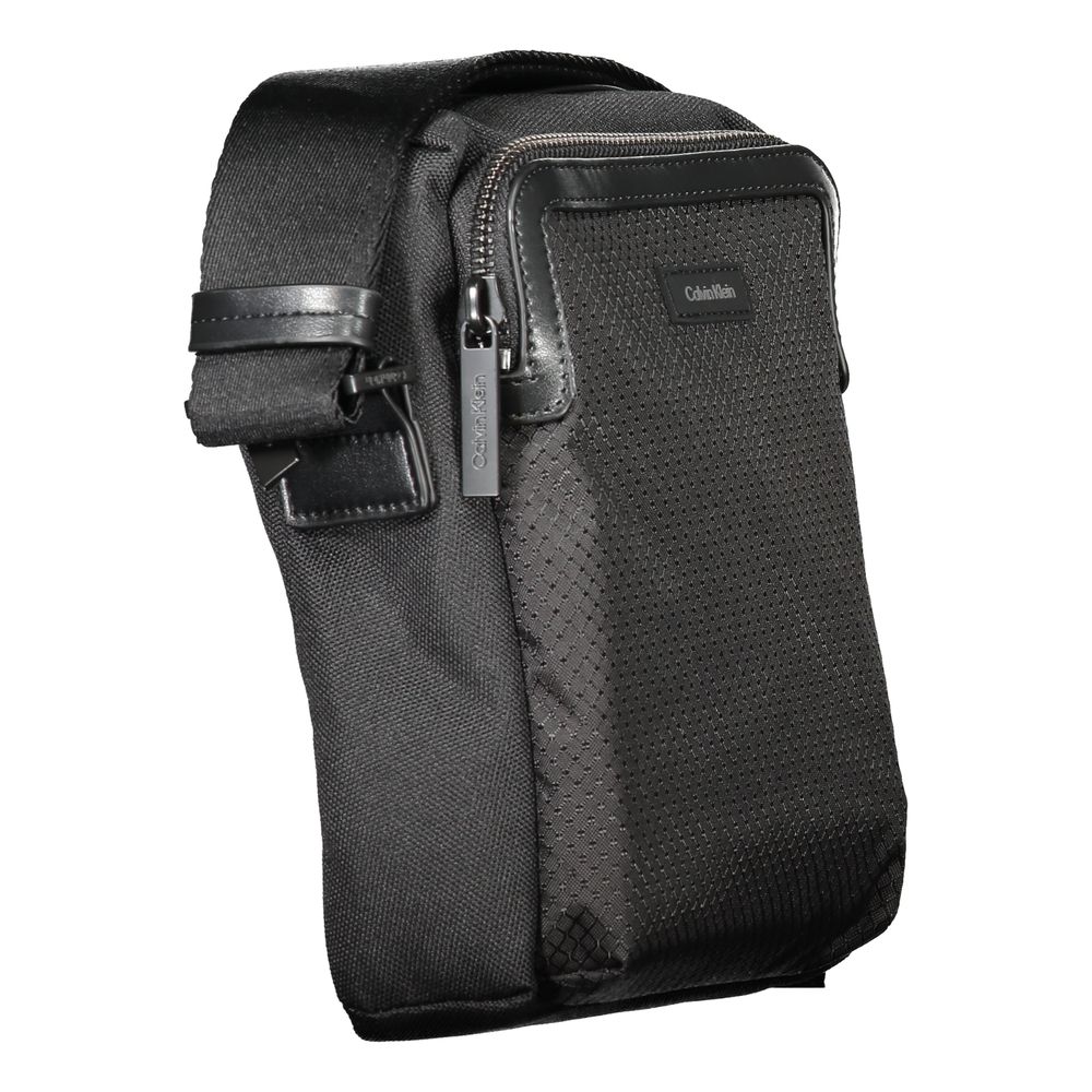 Calvin Klein Schwarze Schultertasche aus Polyester