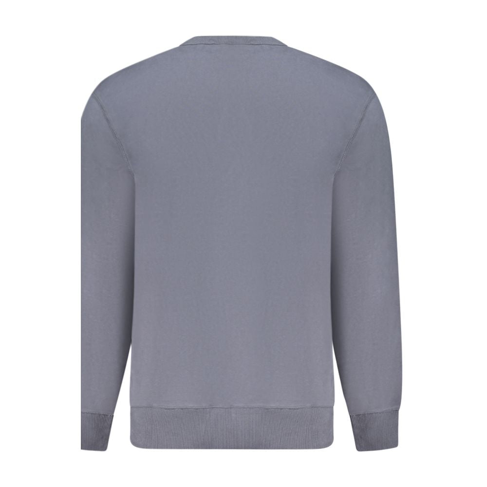 Calvin Klein Baumwoll-Sweatshirt in Blau