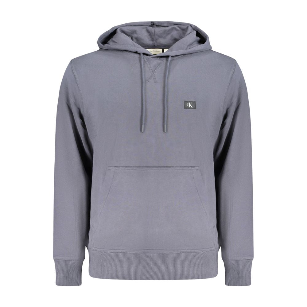 Calvin Klein Baumwoll-Sweatshirt in Blau