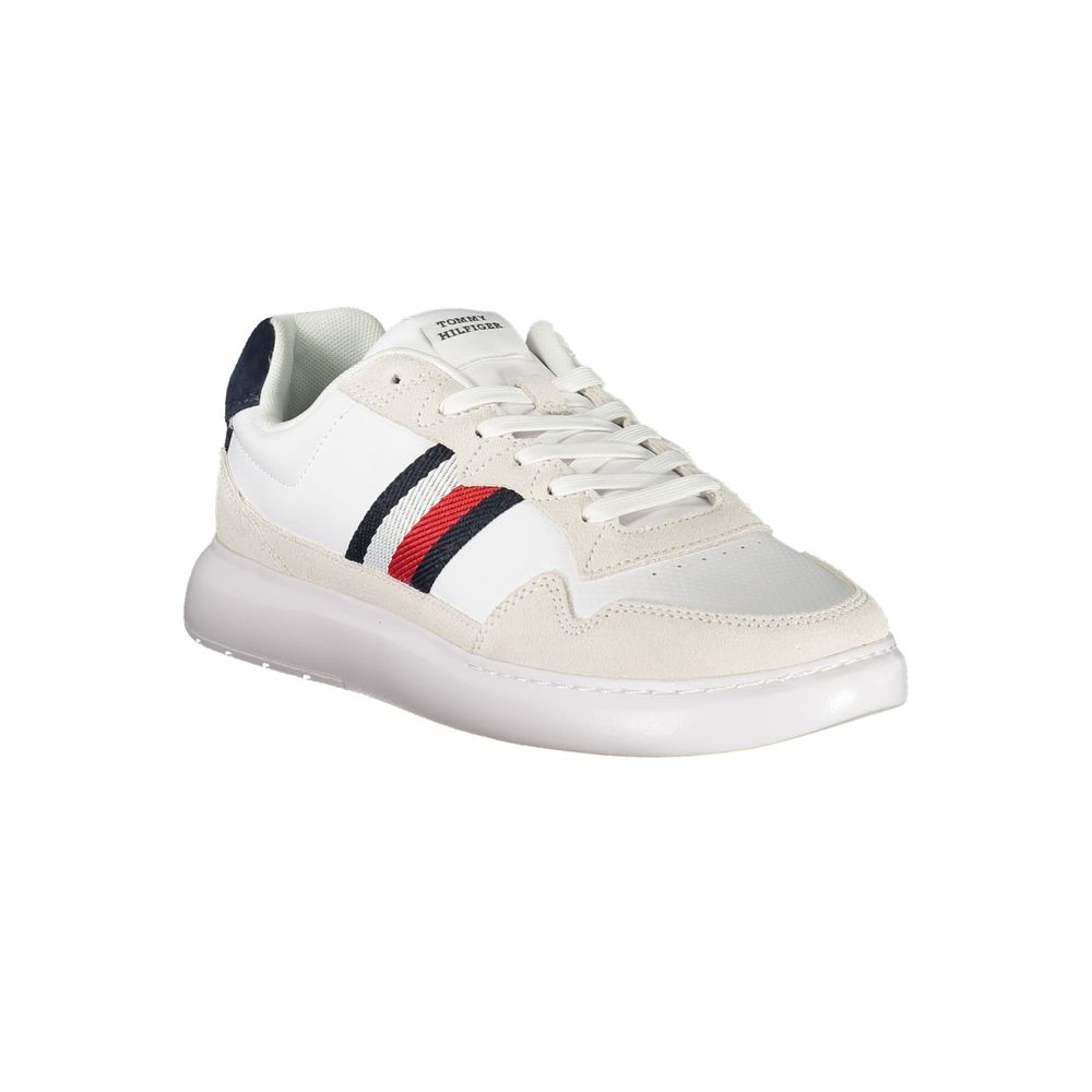 Tommy Hilfiger Weißer Polyester-Sneaker