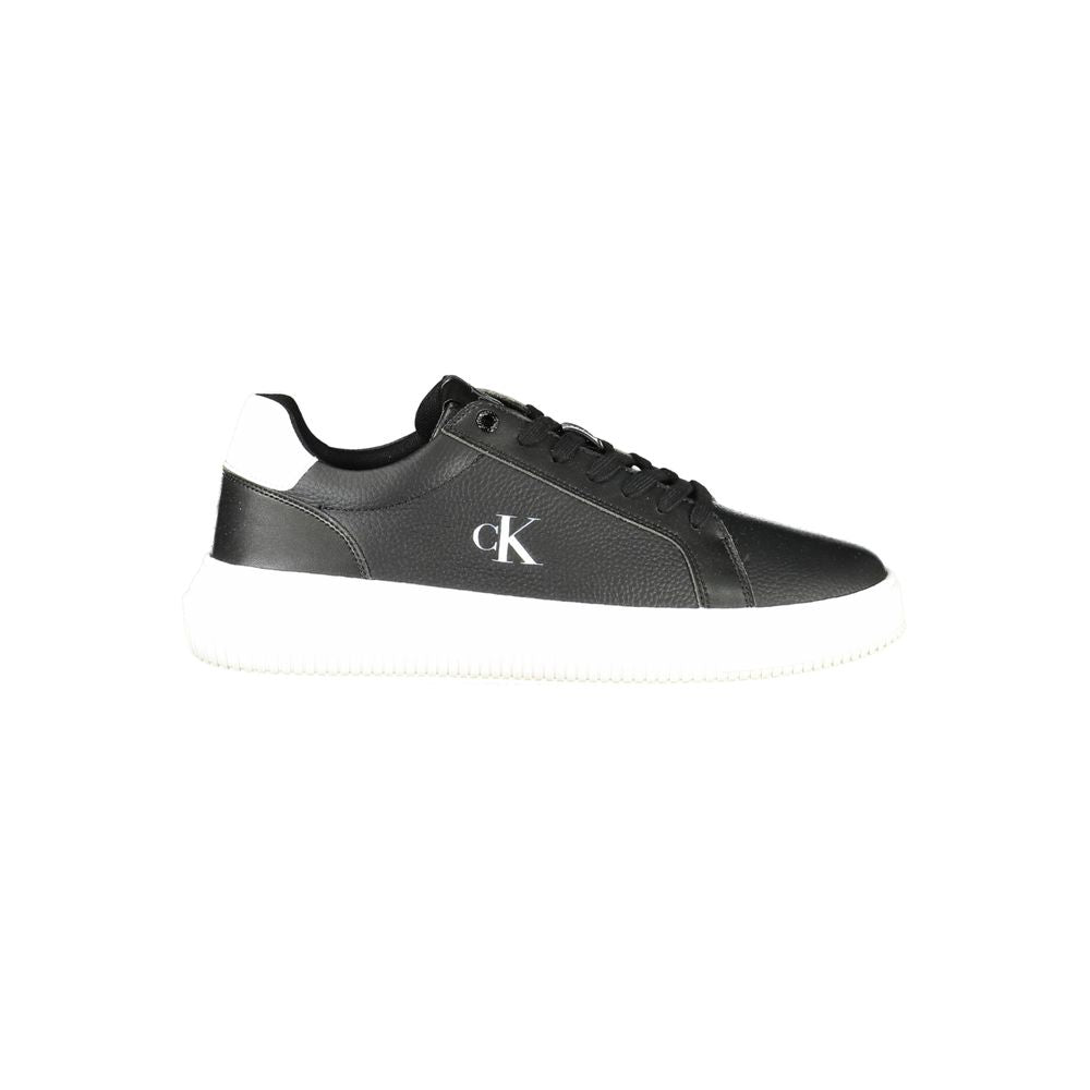 Calvin Klein Schwarzer Polyester-Sneaker