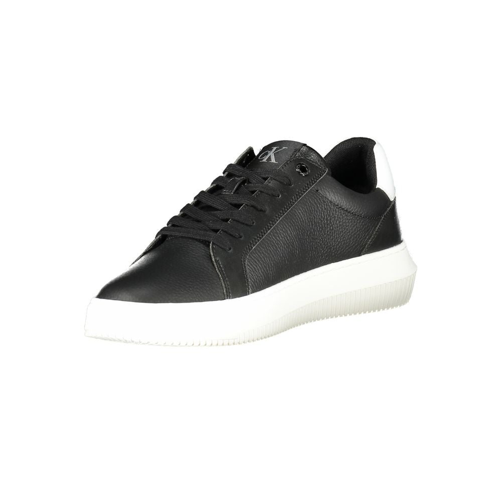 Calvin Klein Schwarzer Polyester-Sneaker