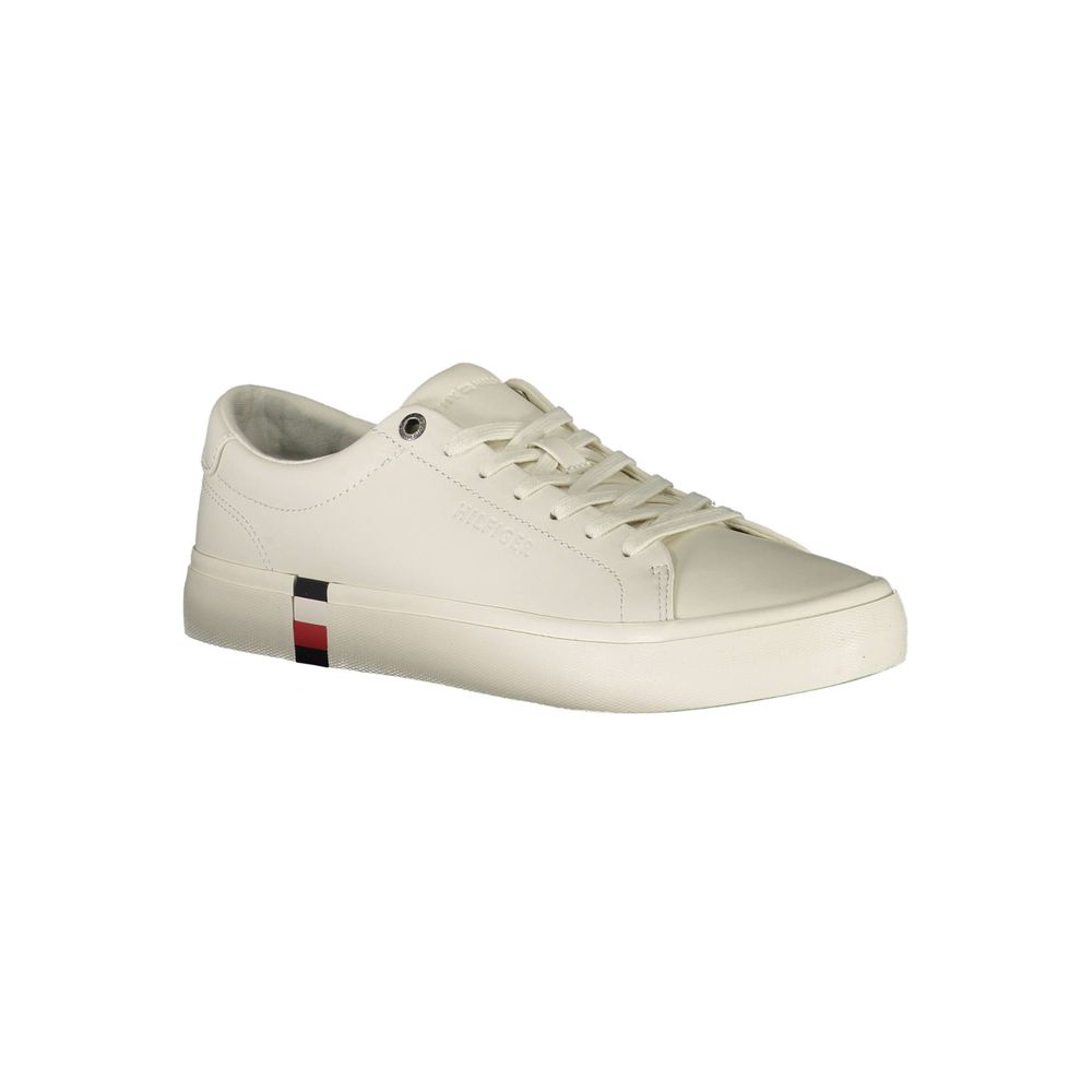 Tommy Hilfiger Weißer Polyester-Sneaker