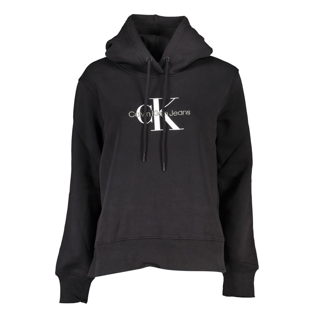 Pull en coton noir Calvin Klein pour femme