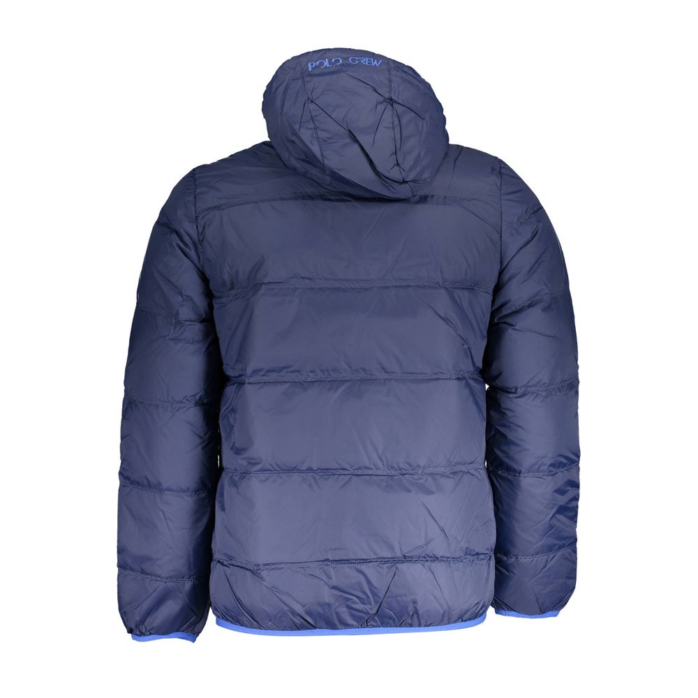 La Martina Blaue Polyamid Herren Jacke