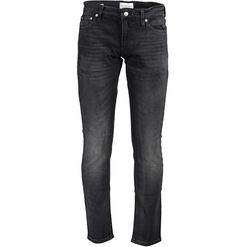 Calvin Klein Schwarz Baumwolle Männer Jeans